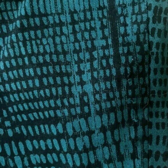 Calvin Klein Jeans Green and Black Print Pants - Picture 2 of 3